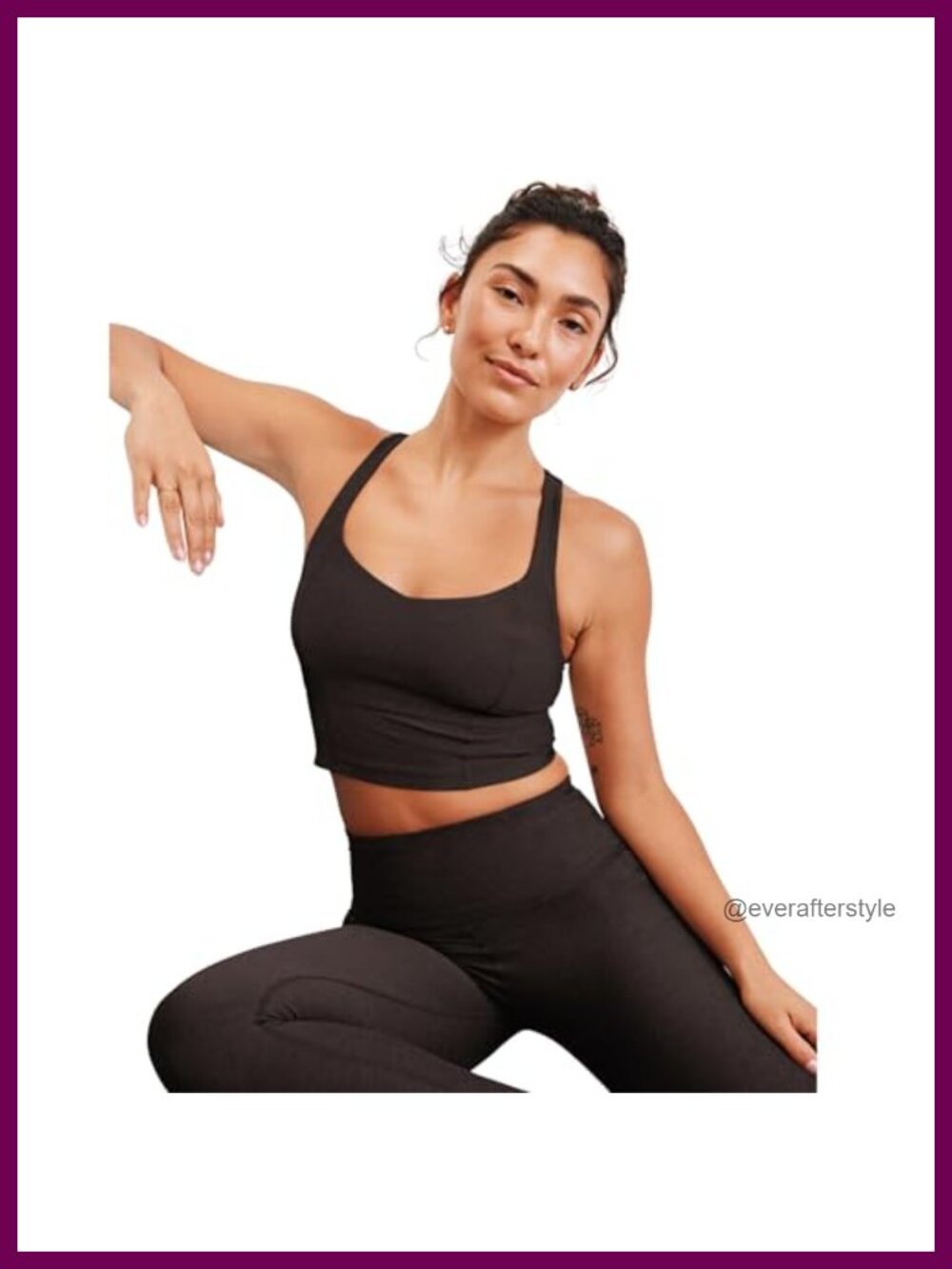 Beyond Yoga Powerbeyond Intensity Racerback Cropped Tank Top - Picture 3 of 3
